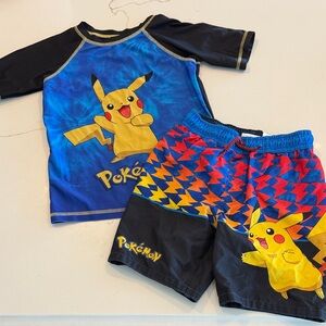 Pokemon Swim suit Size Small